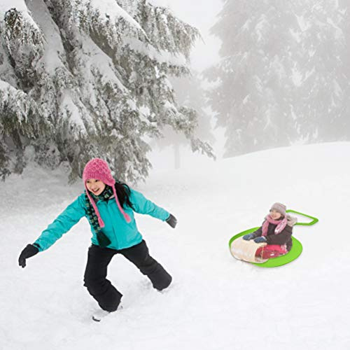 SPYMINNPOO Kunststoff-Snowboards, Tragbares Sandgrasbrett, PP-Material, 2 Mm Dicker Schlitten für und Erwachsene, Geeignet für Schnee, Gras, Sand (Colorful)