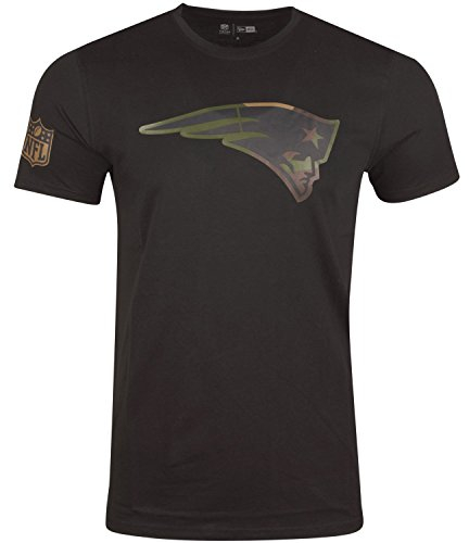 New Era Shirt - NFL New England Patriots schwarz/Wood - XL