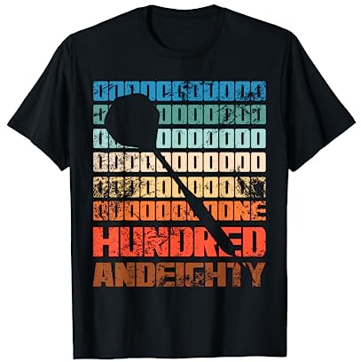 Dart Onehundredandeighty Dartspieler 180 Geschenk T-Shirt