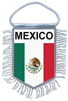 Akachafactory Wimpel mini Flagge Fahne flaggen miniflagge mexiko