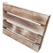 Teramico geflammte/braune Apfelkisten 50cm x 40cm x 30cm Set Angebote Holzkisten Weinkisten Obstkiste Kiste Box (Zwischenboden Kurz 40, 4)