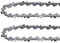 Anzac 30254EG 8-Inch Electric Pole Saw Chain Replacement for Homelite UT-43160 Ryobi RY43160 RY43161 Pole Saw 901289001 2 Pack