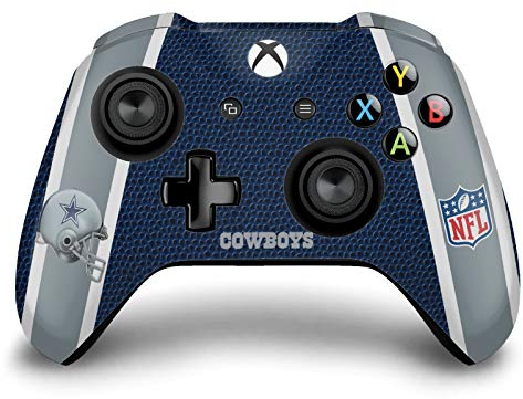 Head Case Designs Offizielle NFL Dallas Cowboys Team 1 Vinyl Haut Gaming Aufkleber Abziehbild Abdeckung kompatibel mit Xbox One S/X Controller