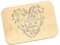 Tagliere da Cucina in Legno Naturale 100% Made in Italy Idea Regalo Festa della Mamma con Ricetta incisa Accessorio indispensabile per Cucina (Modello 3)