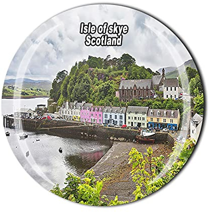 Isle of Skye Schottland 3D-Kühlschrankmagnet, Souvenir, Kristallglas, Reisesouvenir, Sammlung, Geschenk, Heimküchendekoration