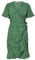 ONLY Damen Blusen Wickelkleid | Lockeres Midi Kurzarm Tunika Dress | Knielang mit Bindegürtel ONLOLIVIA, Farben:Grün, Größe:34