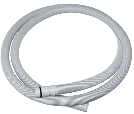 easyPART Kompatibel/Ersatz für BOSCH 00298564 Ablaufschlauch Abpumpschlauch Spülmaschinen Geschirrspüler 1,95m Siemens 298564 Endstücke gerade/gerade Durchmesser Endstück 22/22mm Balay Constructa
