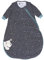 Sterntaler Baby Unisex Schlafsack Baby Schlafsack Langarm 90cm Eisbär Elia - Schlupfsack Baby, Pucksack Baby, Strampelsack - braun, 90cm