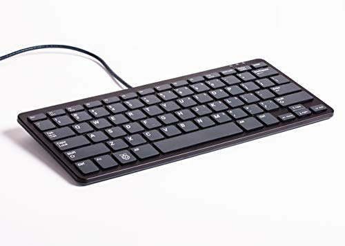 Raspberry Pi Keyboard and Hub (Black/Grey)