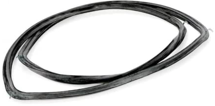 FIGEVIDA GUARNIZIONE PORTA FORNO COMPATIBILE PER SMEG 754131752 SC850P-8, SC465X-8 CON 4 AGGANCI MONTA SU BOSCH HBA218260/01