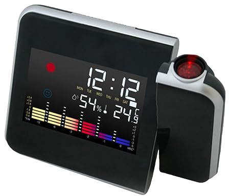 Garneck 180 Wecker Herrenuhren Uhr Mit Temperatur Led Projektionsuhr