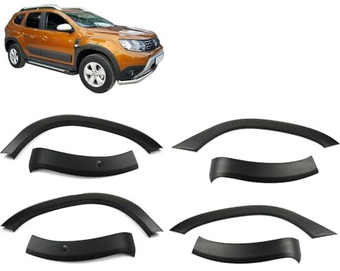 ROBUST 8 Teilig Kotflügelverbreiterung Radlaufschutz für Daci̇a Duster II Ab 2018