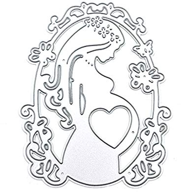 Matrices de découpe en métal pour femme enceinte