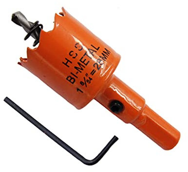 Scie cloche 28mm LAIWEI pour percer des trous dans le bois, le placoplâtre, le PVC, etc. Outil de perçage tranchant et durable