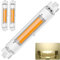 ZJZG R7S LED 78mm Dimmbar, LED 78mm R7S 20W Ersatz für 200W Halogen Leuchtmittel, Warmweiß 3000K 2000LM, Kein Flackern, 360°Abstrahlwinkel, 2er Pack