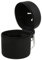 Milageto Boîte de Rangement en Silicone pour pêche à la Mouche, Poubelle, Mini-Poubelle, collecteur d'outils de pêche, boîte à Mouches pour activités de, Noir