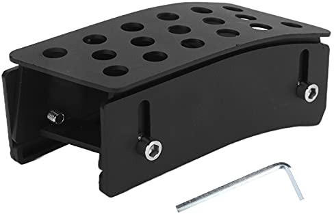 Miosugo Repose-pieds de frein, extension d'accélérateur, surélevation de pédale tout-terrain, support de pédale antidérapant, repose-pieds confortable pour les trajets longue distance, pour Wrangler