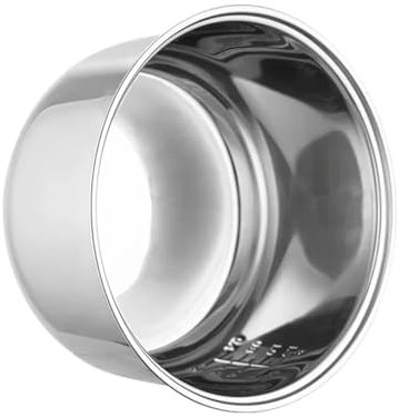 Quixpszto A14E Food Grade Stainless Steel Rice Cooker Inner,Pot Compatible For Zojirushi NS-WAC18 Replacement Inner Bowl