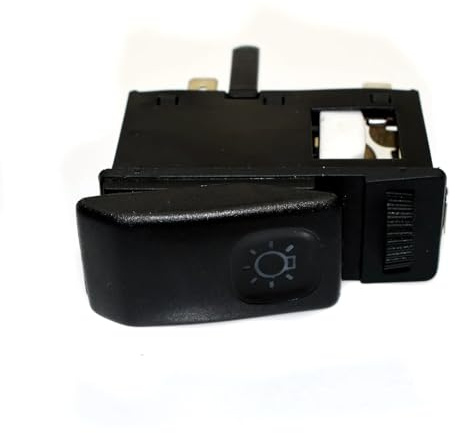 Interruptor control faros coche Compatible Con VW Para Golf Mk2 1985 1986 1987 1988 1989 1990 1991 1992 Interruptor De Luz De Faro De Coche Botón De Tablero 191941531K