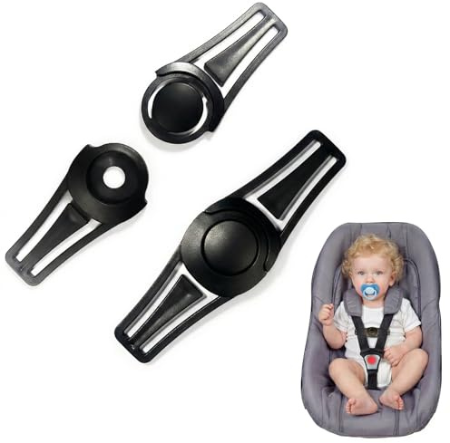 NiceNaiils 2 Stück Abschnallschutz Kindersitz, Autositz Brustgurt Clip, Kindersicherheitsgurt Schnalle Gurt für Autositze Kinderwagen Kinderhochstühle Fahrradsitze