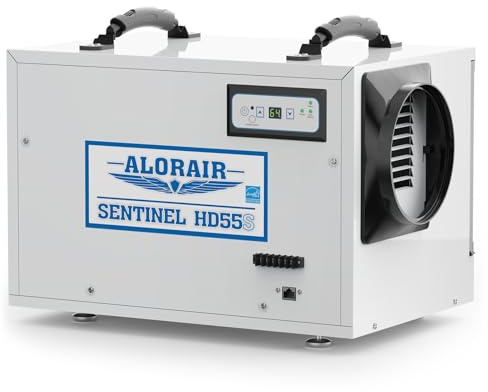 ALORAIR 120 Pints Energy Star Crawlspace Dehumidifier, Sentinel HD55S