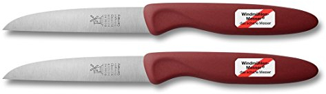 Windmühlenmesser 1737,325,700002 Gemüsemesser classicFutur, Klinge 8,5 cm, Griff Biopolymer, rot (2 Stück)