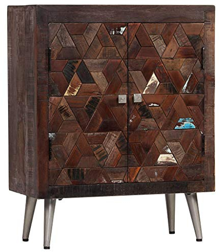 vidaXL Sideboard Altholz Massiv 60x30x76cm Kommode Anrichte Mehrzweckschrank