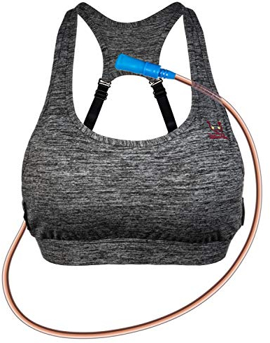 The Original WineRack - Frasco de sostén para bebidas alcohólicas, diseño ajustable, capacidad para 25 onzas de bebida (gris, grande)