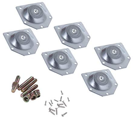 VILLCASE 6stücke Tischbeinverbinder-Pads Robuste Eisenplatte Für Tischbeine Langlebige Verbindungselemente Für Möbel Für Nordische Teetische Stühle Und Nachttische Einfache Montage