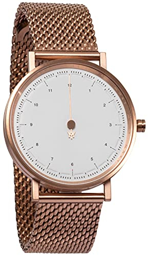 MAST MILANO BS12-RG504M.WH.03S Einzeigeruhr für Herren