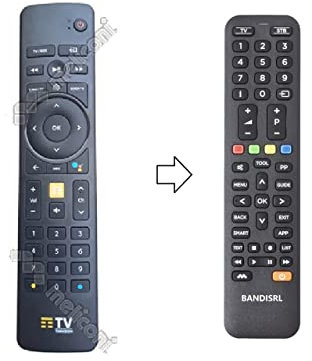 4045 * Telecomando compatibile per TIM timvision versione n°3 dtiw3930 sagemcom CS50001 (gia' programmato)