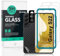 Ibywind Cristal Templado para SamSung Galaxy S22 5G,[2 Piezas],con Metálico Protector de Lente de Cámara,Atrás Pegatina Protectora Fibra de Carbono, Kit de instalación fácil