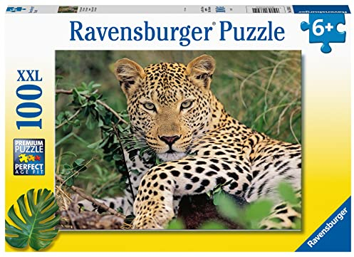 Ravensburger Kinderpuzzle - 13345 VIO die Leopardin - 100 Teile Puzzle für Kinder ab 6 Jahren
