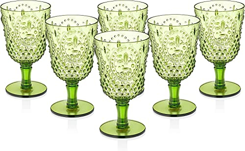 Prisma - Copa de PlastiResist, Verde, reutilizable, libre de BPA, 450 ml de capacidad