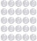 Gommini Paracolpi in Silicone Trasparente, Diametro 10 mm Spessore 3 mm, Paracolpi per Porte, Mobili, Cassetti, Armadio, Finestre - Pz 25