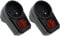2 Steckdosenadapter mit Schalter Farbe schwarz 16A 230V 3680W