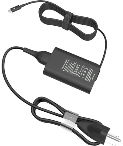 65W 60W Type C USB C Laptop Charger-for Dell Latitude Computer 5420 5520 5530 5540 3440 3540 5440 e5430 5290 5320 7410 7420 7330 7340 7430 7440 7530 7275 7320 7390,XPS 13,Chromebook Power Cord Adapter