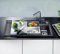 Escurridor de platos sobre el fregadero, escurreplatos enrollables para accesorios de fregadero de encimera de cocina para nueva casa (25 tubos 45 x 50 cm)