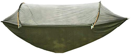 Outdoor-Hängematte, Reisen, Camping, Garten, Moskitonetz, Hängematte, tragbar, zum Schlafen, hängendes Bett, Anti-Mücken-Hängematte, leicht zu reinigen