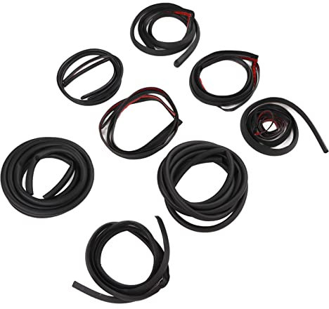 Kit de Joint Porte Modèle Y, Bande d'étanchéité en Caoutchouc Insonorisée, Réduction du Bruit Vent, 2020 2023