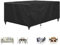 Abdeckung Gartenmöbel Winterfest 260x150x100cm Abdeckung Für Gartenmöbel Gartenmöbel Abdeckung Wasserdicht Black Schwerlast 600d Rechteckige Schutzhülle Terrassenmöbel Abdeckung Gartentisch