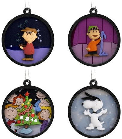 Hallmark Erdnüsse Weihnachtsschmuck, 4 Stück