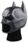 Applysu Masque de bataille adulte - Masque de cosplay - Masque d'Halloween - Tête complète - Chauve-souris noire - En latex - Accessoire de costume