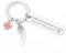 MNBVBV Porte Clef Homme Femme Cadeau Original Anniversaire pour Amitié Meilleure Amie Pour Fils Fille Copain Copine Frere Collègue Port Cle Gravé Pour Inspiration Encourage