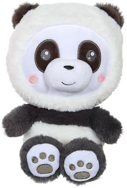 Peluche Panda Hoody Pets - GIPSY TOYS - 24 cm