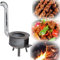 Estufa de leña, Horno de calefacción, Estufa de leña pequeña, Estufas de Campamento, Calentador Compacto para Carpas, Estufa de leña para Carpas con Tubos de Chimenea, Utensilios de Cocina p