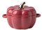 Sopera De Cerámica Cuenco for hornear creativo en forma de calabaza con tapa, cuencos de cerámica for calabaza, vajilla for el hogar, Bol for postre, sopa, leche, herramientas de cocina, 1 ud.(Red)
