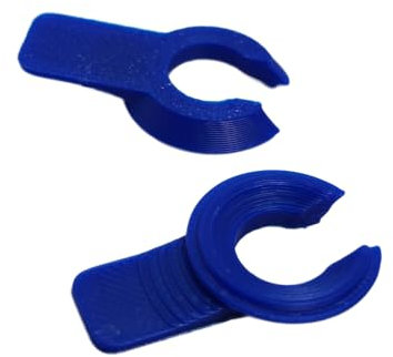 Genérico Para Steam Deck Stick Cerraduras Consola de juegos Joystick Soporte Anti-Drift Protector (Azul)