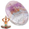 Piedra de de bolsillo, naturales de bolsillo, piedra decorativa pulida para masaje de pulgar, para diversión de amasado de dedos