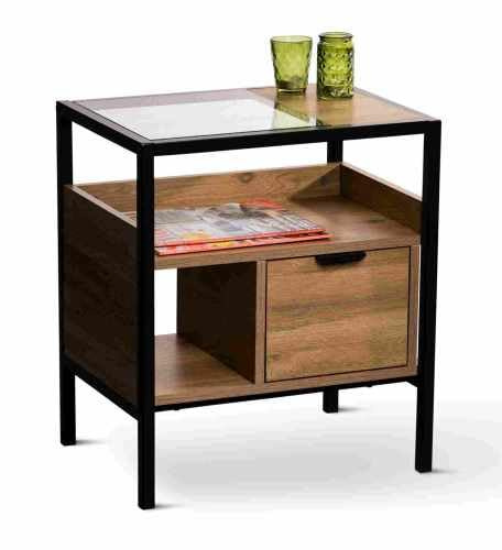 M2 Kollektion Beistelltisch Mandurah 1, 48x55x35cm